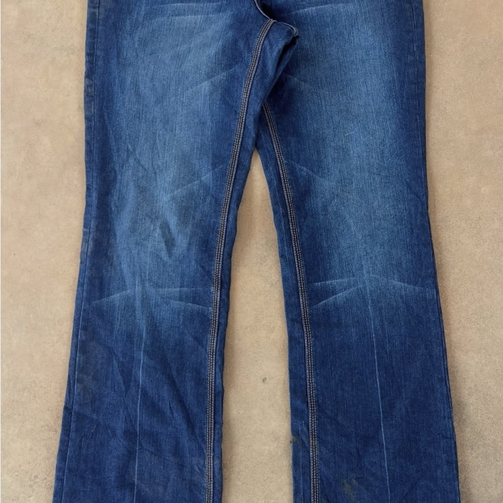 Soho Women's Medium Dark Blue Wide Leg Jeans